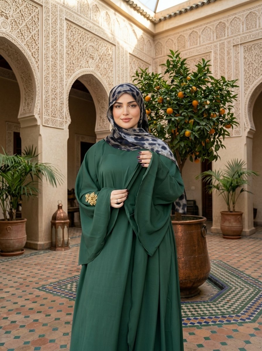 طقم عباءة وحجاب